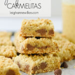 stack of carmelita bars