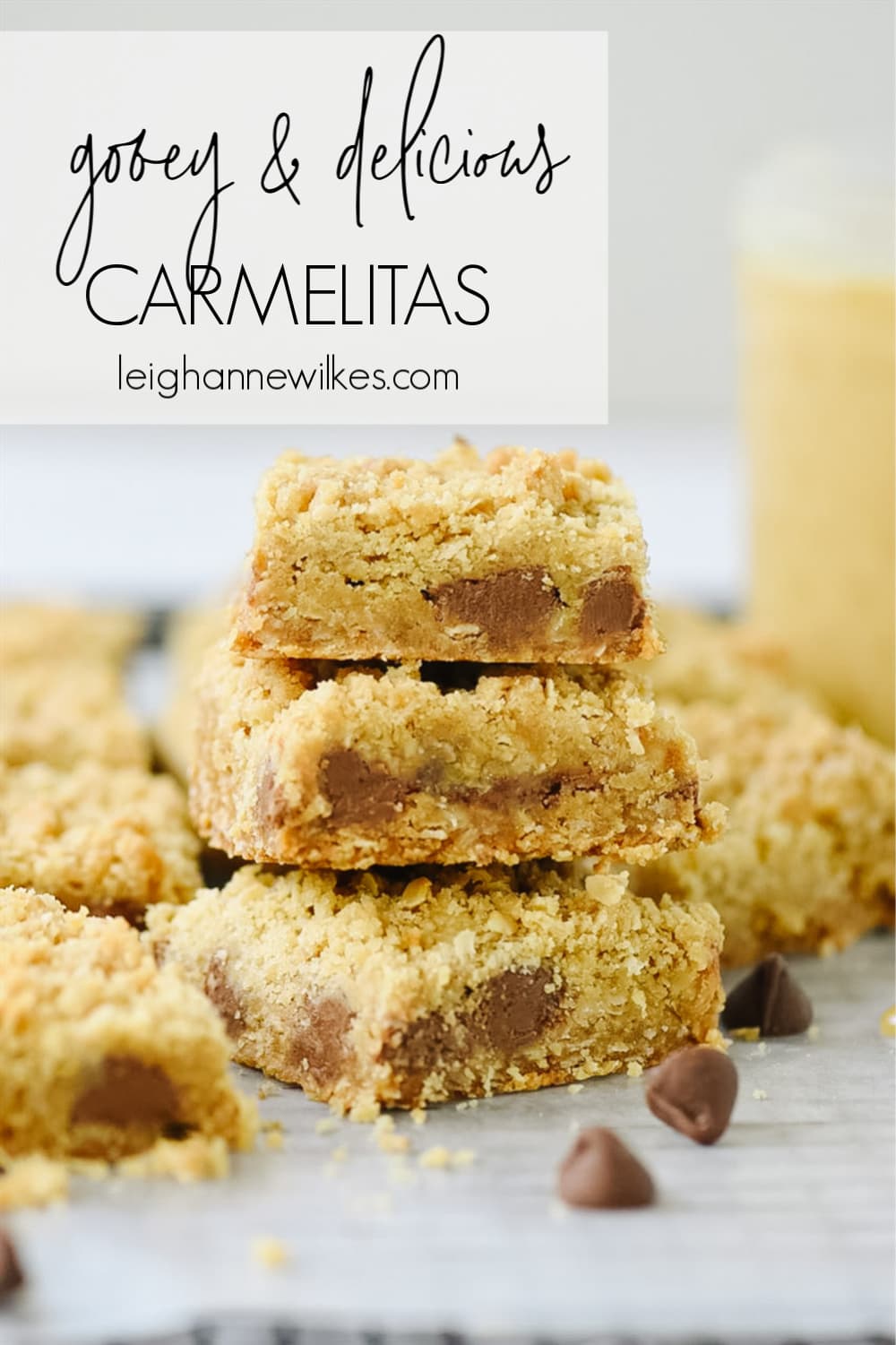 stack of carmelita bars