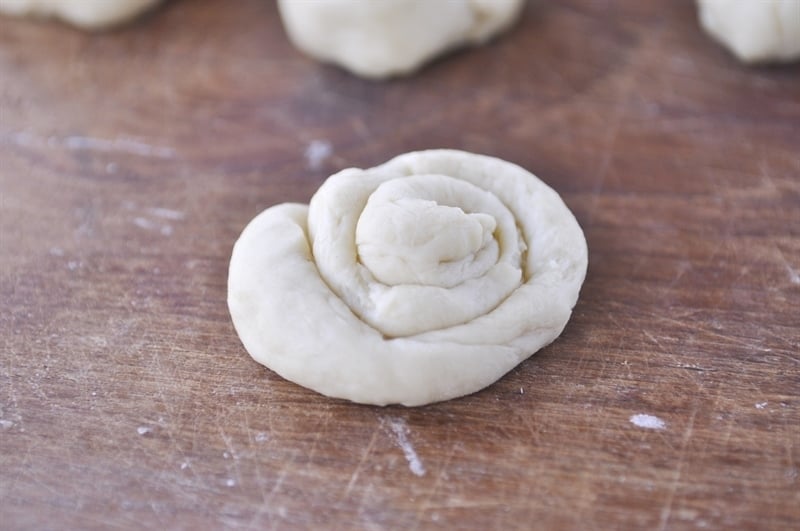 lemon roll dough