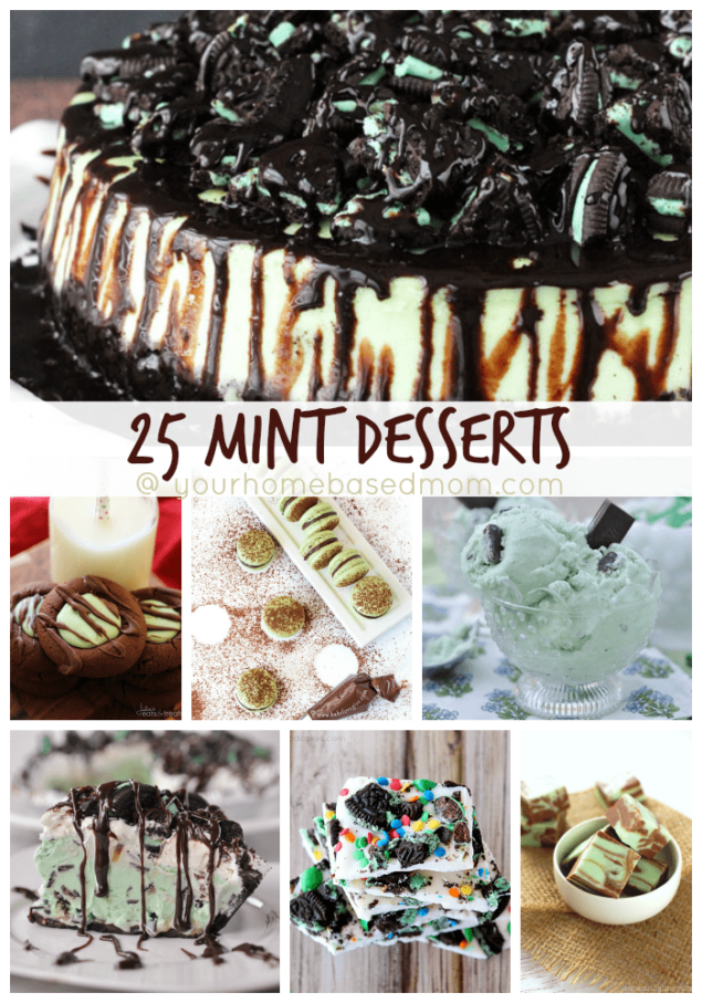 25 Mint Desserts Roundup Your Homebased Mom
