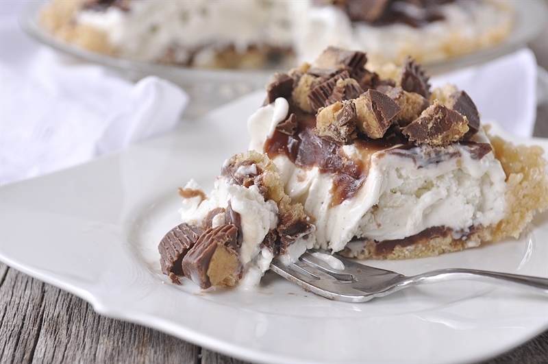 No Bake Peanut Butter Fudge Ice Cream Pie Your Homebased Mom