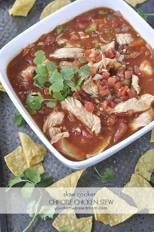 Slow Cooker Chipotle Chicken Stew