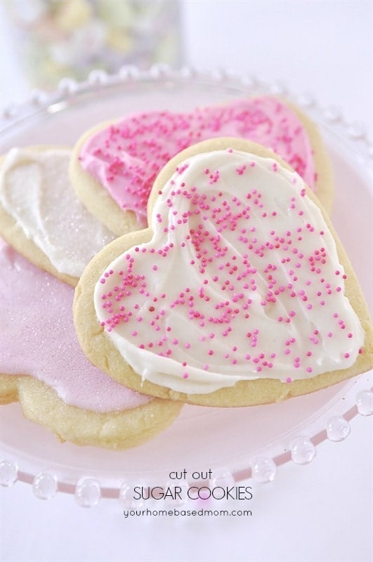 Valentine Sugar Cookies