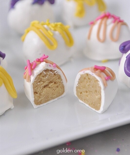 Easter Egg Truffles With Oreos By