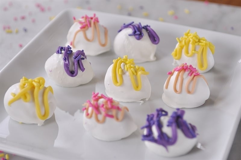 Golden Oreo Easter Egg Truffles