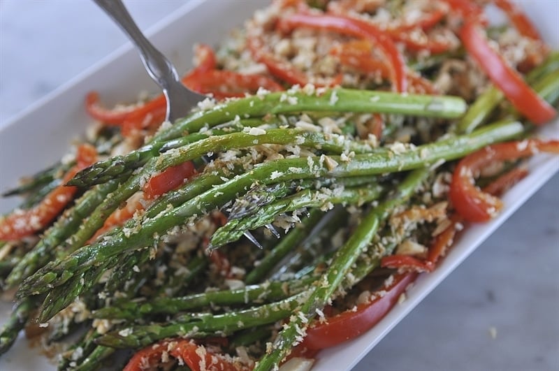 Red Pepper Asparagus Your Homebased Mom