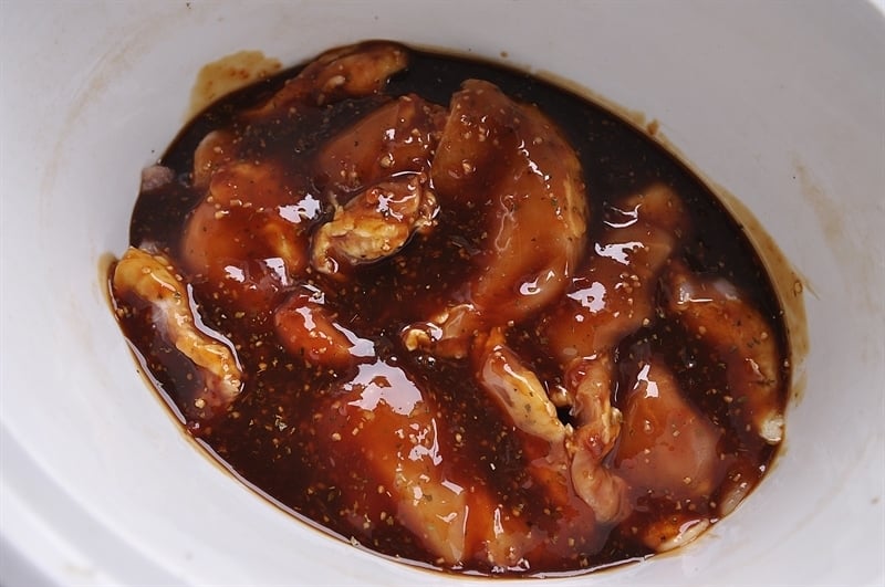 Slow Cooker Honey Garlic Ginger Chicken Recipe