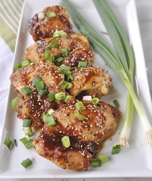 Slow Cooker Honey Garlic Ginger Chicken