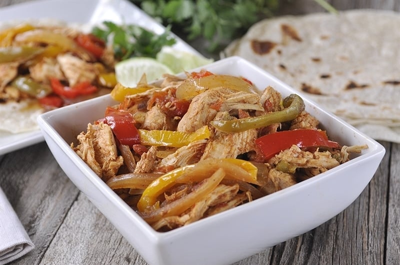 Slow Cooker Chicken Fajitas Leigh Anne Wilkes