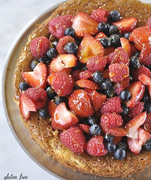 flourless honey almond cake