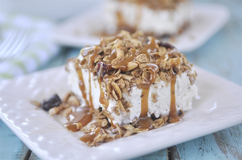 Granola Ice Cream Pie Your Homebased Mom