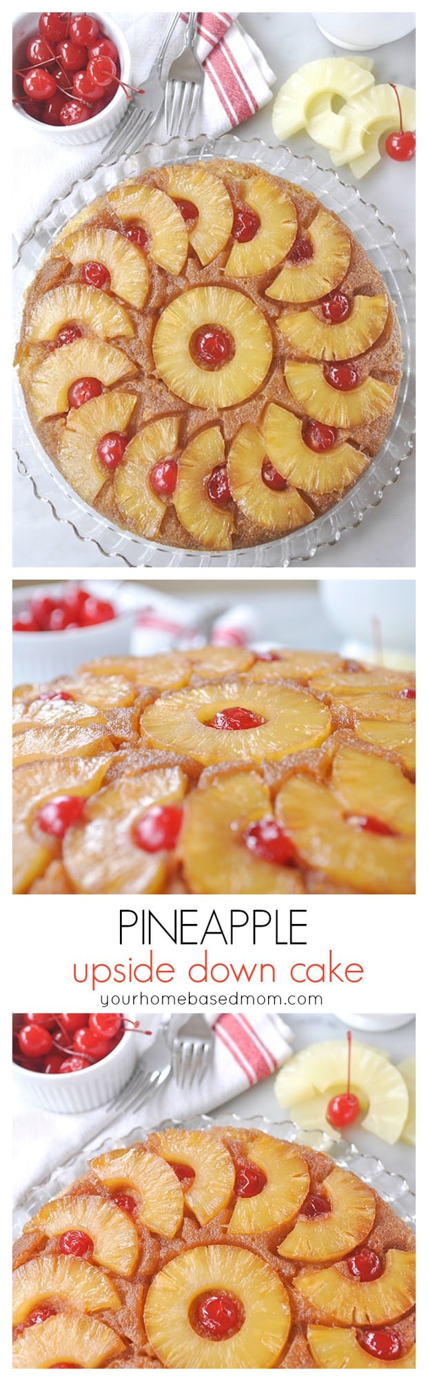 Pineapple Upside Down Cake - a family favorite @yourhomebasedmom.com
