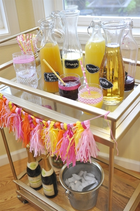 Waffle Bar Bridal Shower