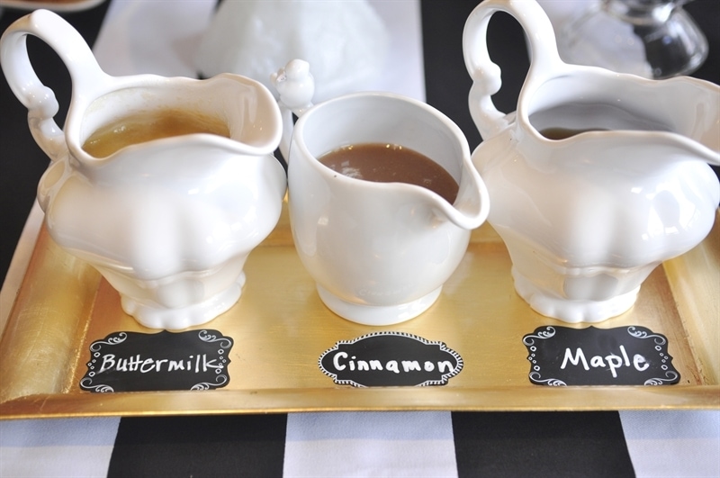 Waffle Bar Bridal Shower