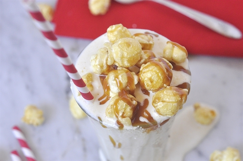 Caramel Corn Milkshake