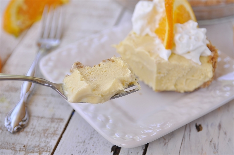 Creamsicle Ice Cream Pie