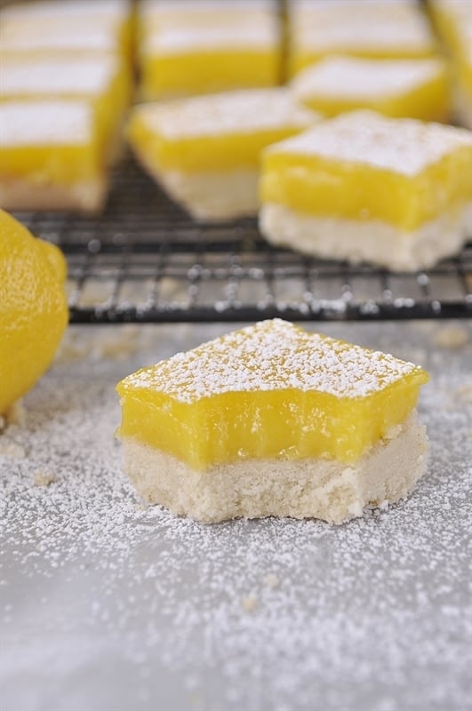 Gluten Free Lemon Bars