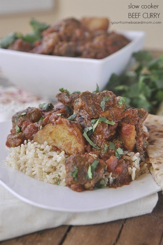 slow cooker beef curry