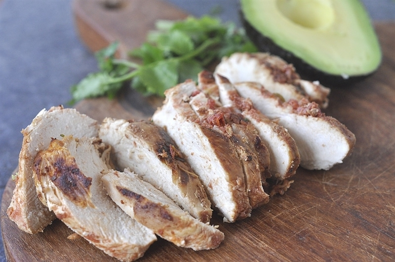 grilled chicken soft tacos