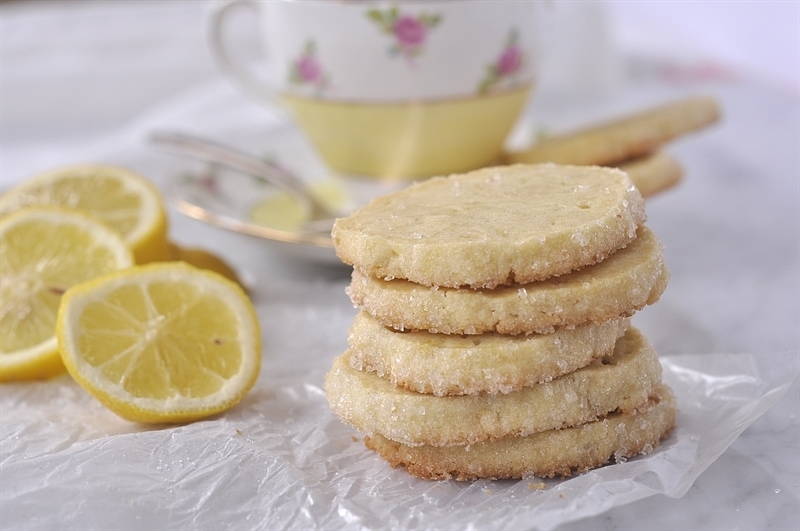 Lemon Icebox Cookies