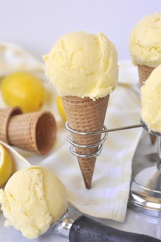 Cool off this summer with lemonade ice cream