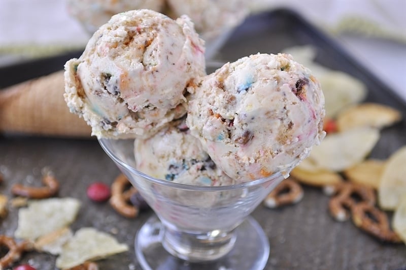 Munchies Ice Cream - the perfect balance of sweet and salty.