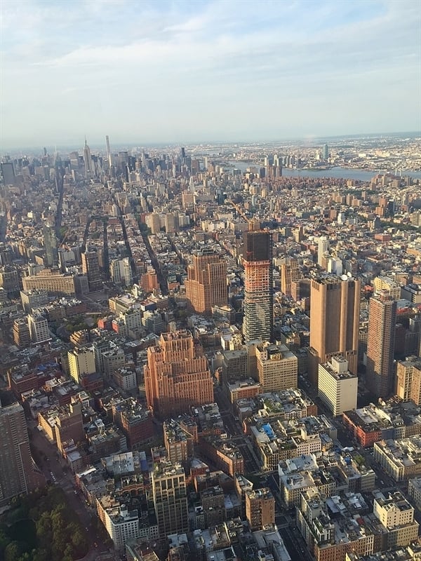 View from One World Trade Center.