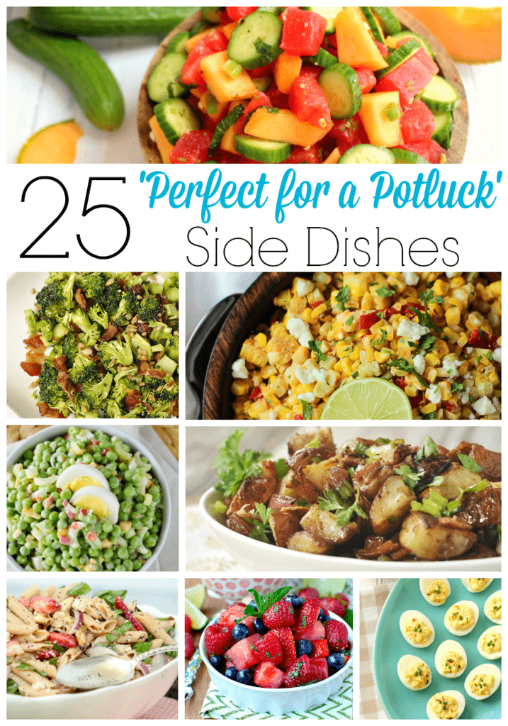 25 Perfect for a Potluck Side Dishes - Your Homebased Mom