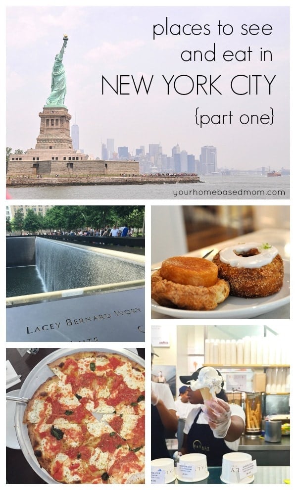 Places to See and Eat in New York City}Part One - Your Homebased Mom