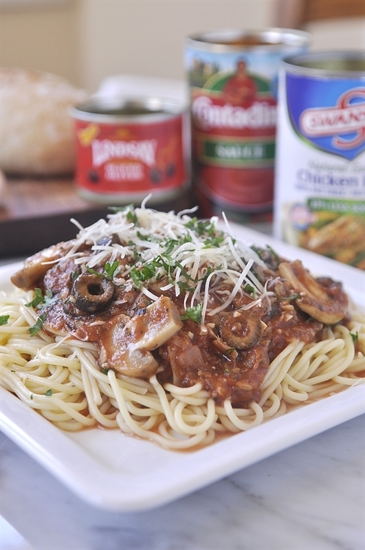 Artichoke Mushroom Marinara Sauce Your Homebased Mom