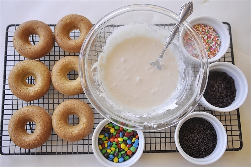 Baked Donut Toppings