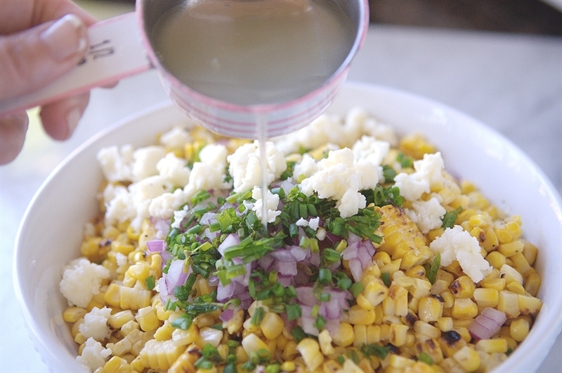 Roasted Mexican Corn Salad