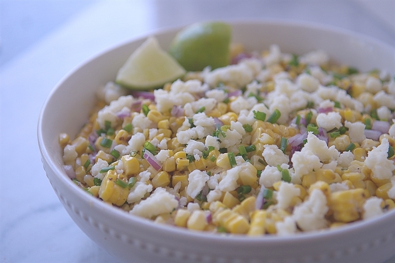 Roasted Mexican Corn Salad