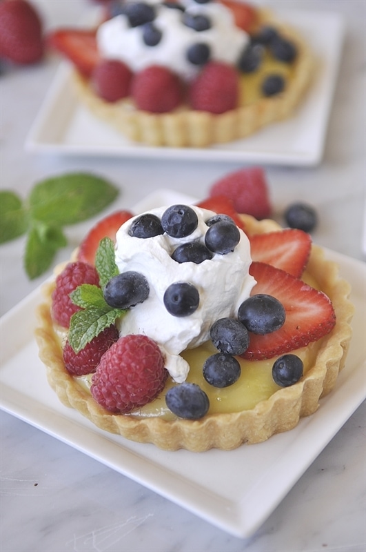 Berry Lemon Tart Your Homebased Mom