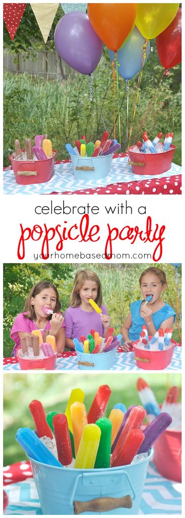 POpsicle Party's are easy!