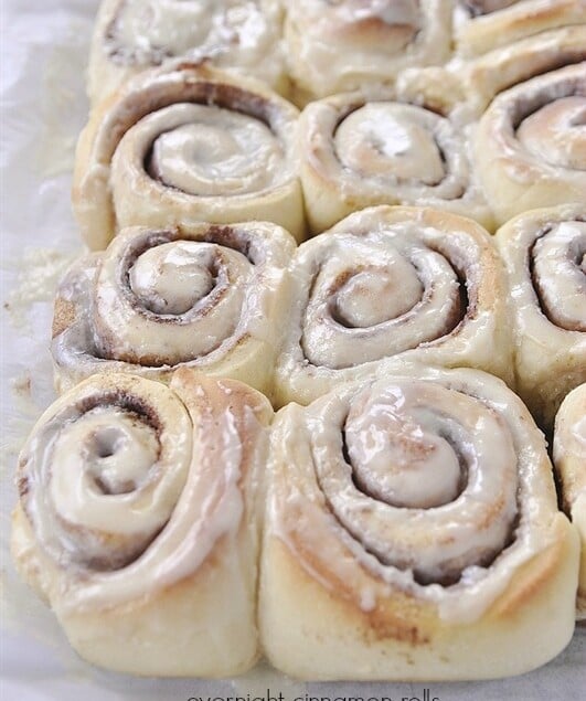 Overnight Cinnamon Rolls are amazing. Make them the night before and refrigerate! Bake in the morning.