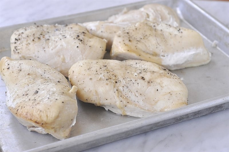 Shredded Chicken in the Slow Cooker