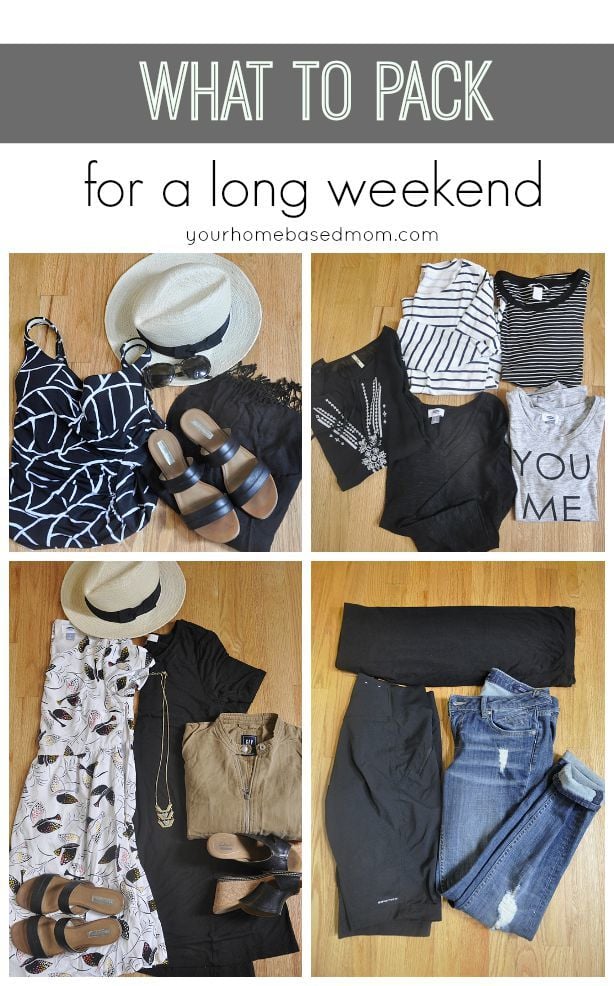 What to Pack for a Long Weekend 2