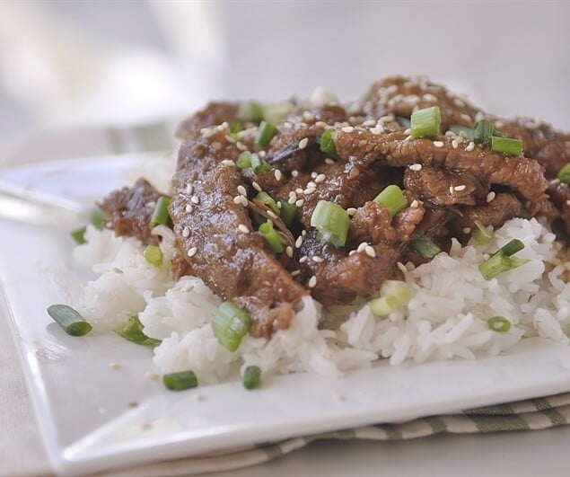 slow cooker mongolian beef