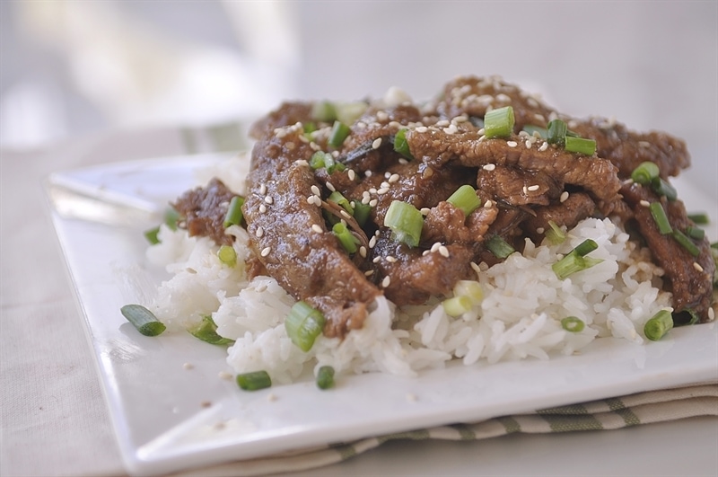 slow cooker mongolian beef