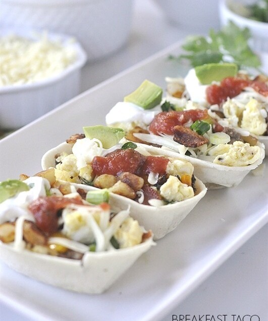 Breakfast Tacos Recipe from Your Homebased Mom