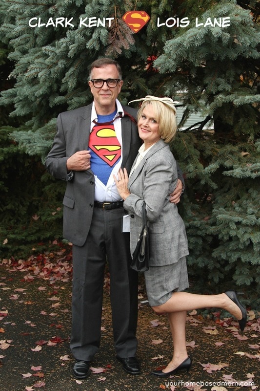 Clark Kent and Lois Lane Halloween Costumes