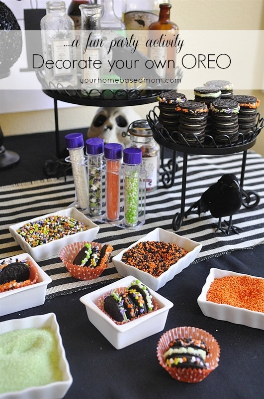 Decorate your Own Oreo Party Activity