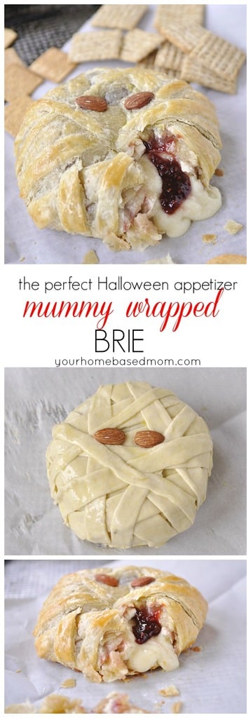 Wrapped Brie Halloween Brie