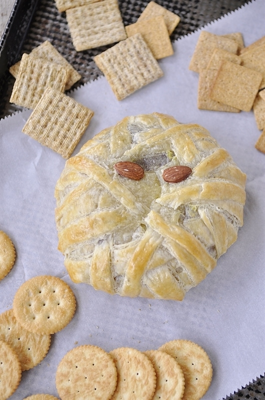 Mummy Wrapped Brie and Halloween Dinner Party Your Homebased Mom