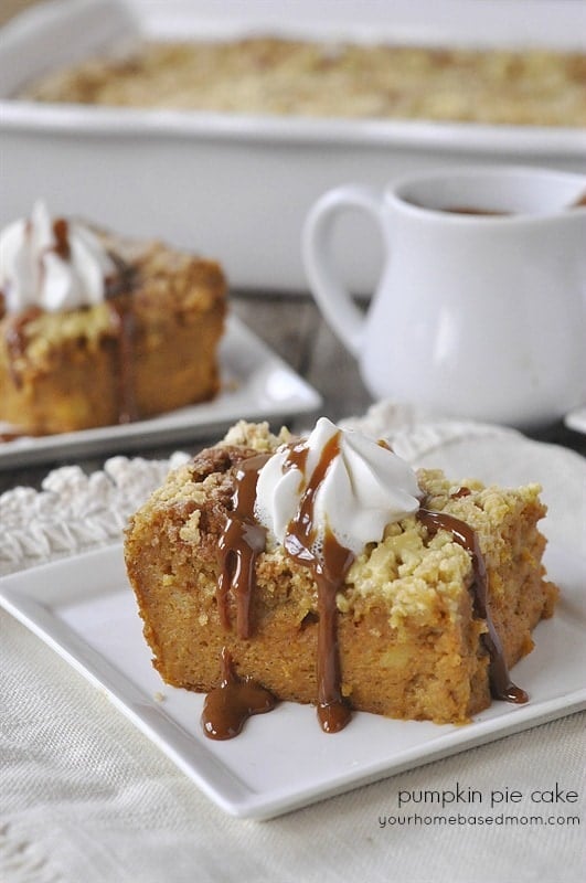 Pumpkin Pie Cake