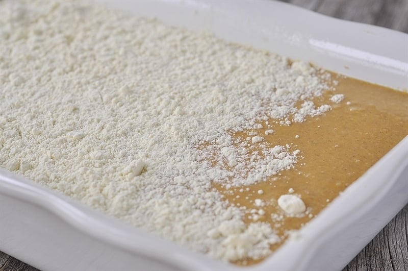 Pumpkin Pie Cake batter