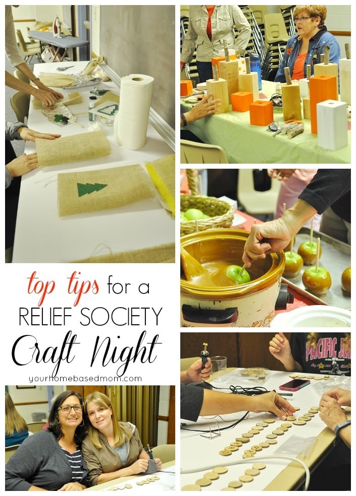 Top Tips for a Successful Relief Society Craft Night