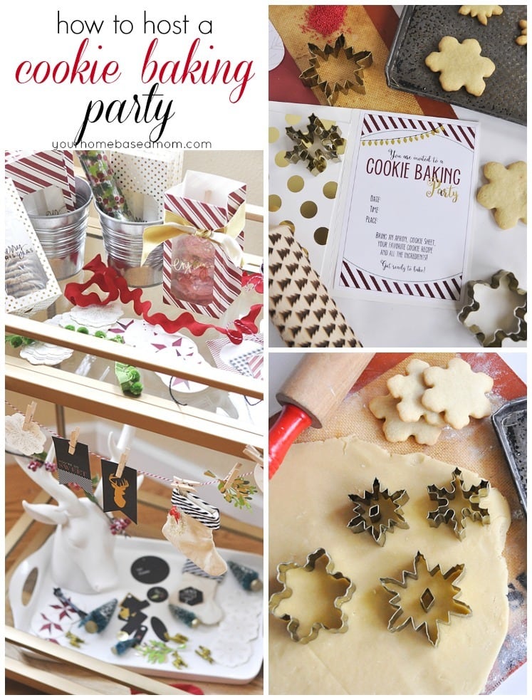 How to Host a Cookie Baking Party Your Homebased Mom