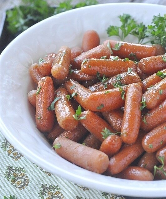 Slow Cooker Cinnamon Honey Carrots